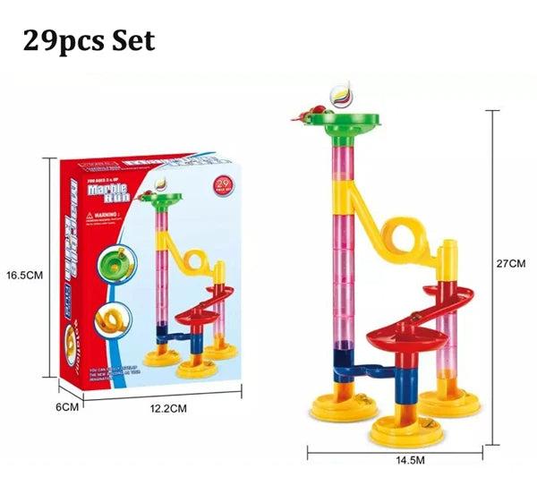 Building Block Marble Run Columns Playset